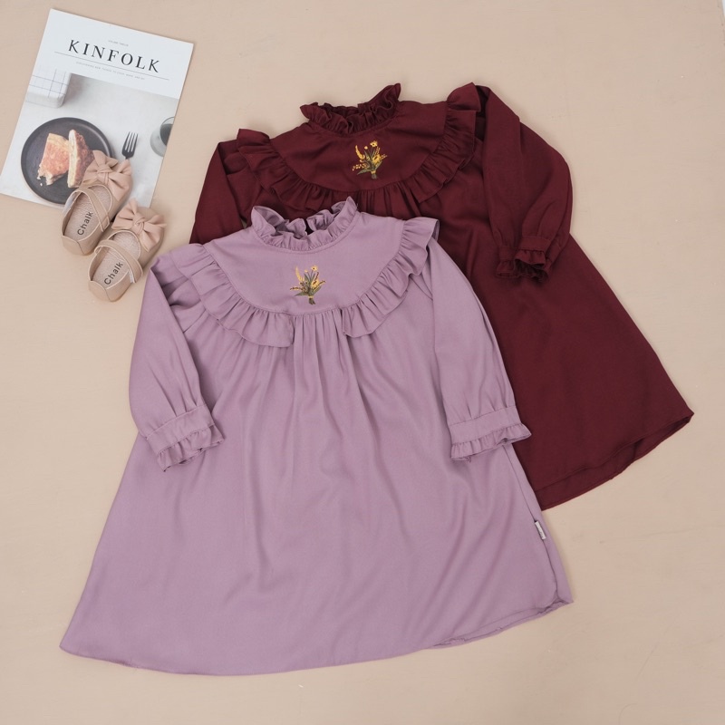 Ayesha - CAMELIA DRESS | Tunik Anak Elegan