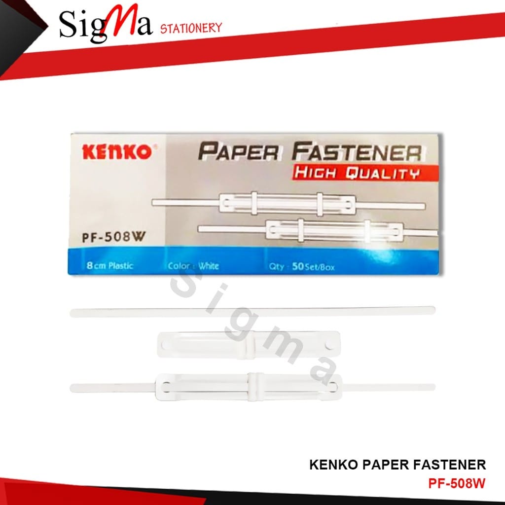 

Acco Plastik / Paper Fastener / Pengikat Kertas JOYKO PF-50W (AtkSigma)