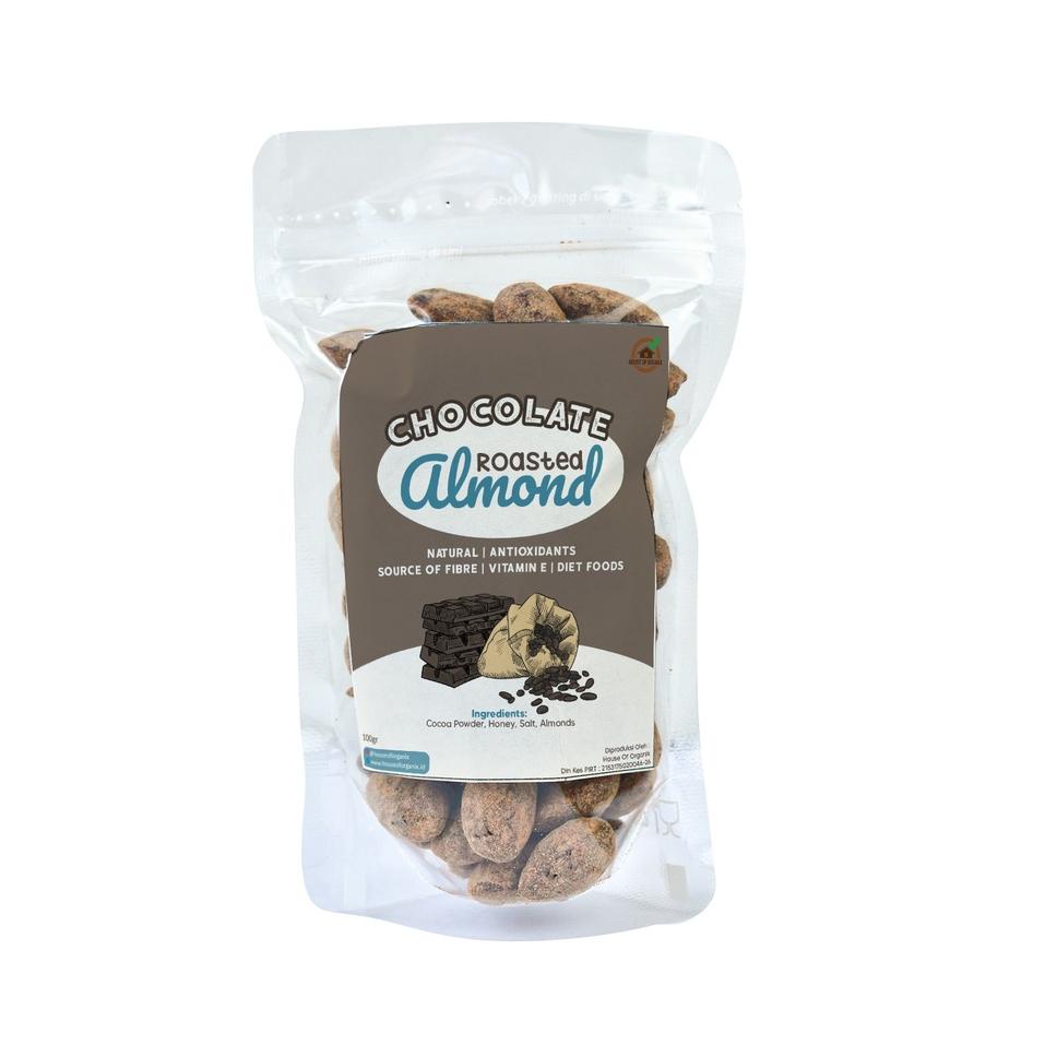 

✨Mall✨ Chocolate Roasted Almond ( Panggang ) 100 Gr gas !!