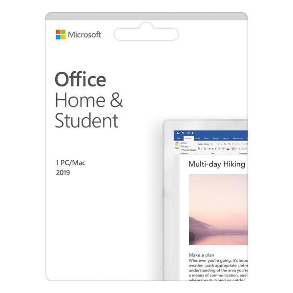 Microsoft Office Home and Student 2019 POSA