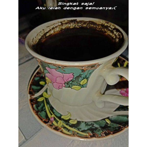 

kopi hitam kupu kupu