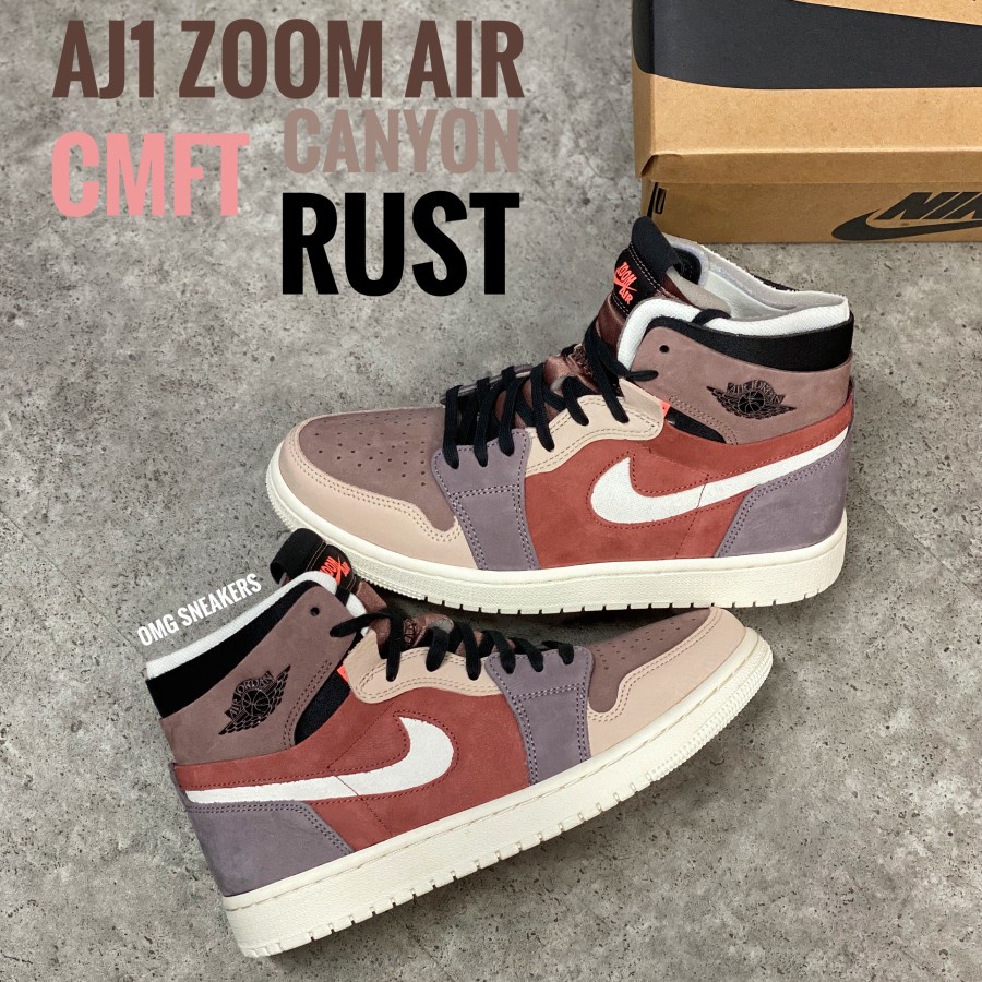 Air Jordan 1 Zoom Air CMFT Canyon Rust W