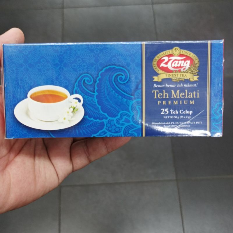 

2Tang Jasmine Tea Premium Amplop Teh Celup 25 Amplop