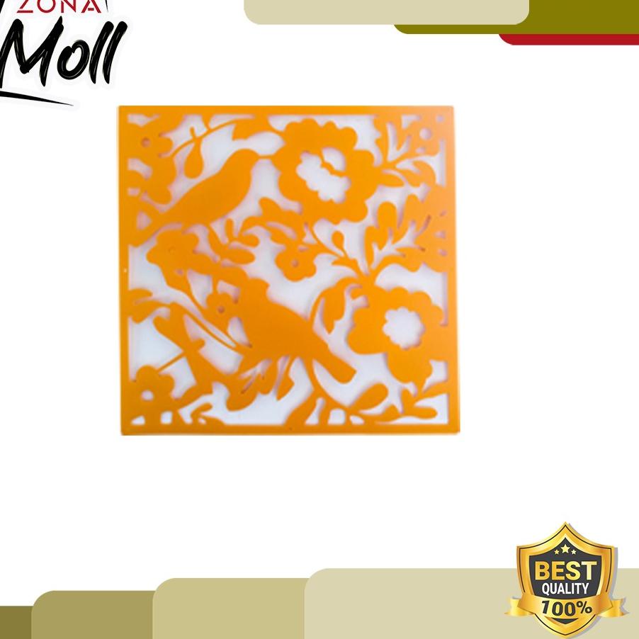 Bestseller--PENYEKAT RUANGAN SEKAT PARTISI RUANG DEKORASI TIRAI DINDING VINTAGE 3 D PVC 4 PCS