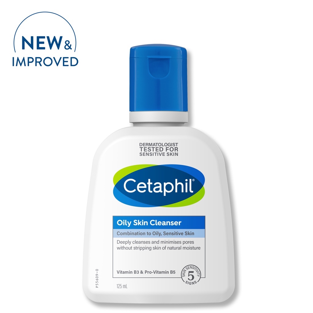 Cetaphil 125ml Oily Skin Cleanser - Wajah Berminyak