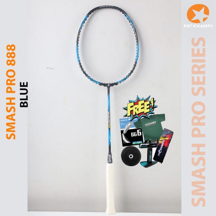 PROCHAMPS SMASH PRO 888 RAKET BADMINTON ORIGINAL