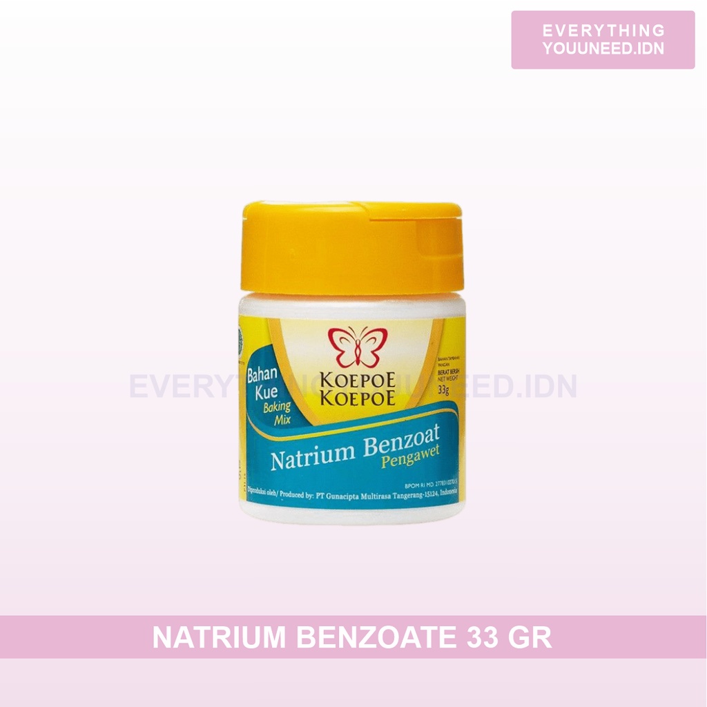 

Natrium Benzoate 33 Gr Koepoe Koepoe