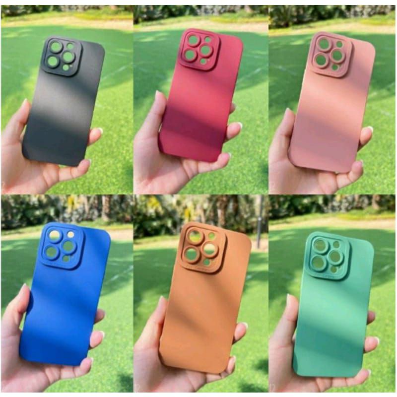 SOFTCASE PELINDUNG CAMERA VIVO Y71/Y81/Y83 CASE MACARON PRO CAMERA