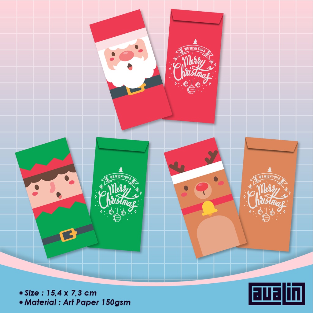 

AMPLOP NATAL 1 PACK FULL( 8 PCS )