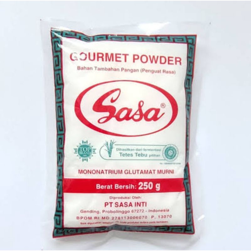 

SASA | GOURMET POWDER bumbu masakan kemasan 250g [ pcs ]