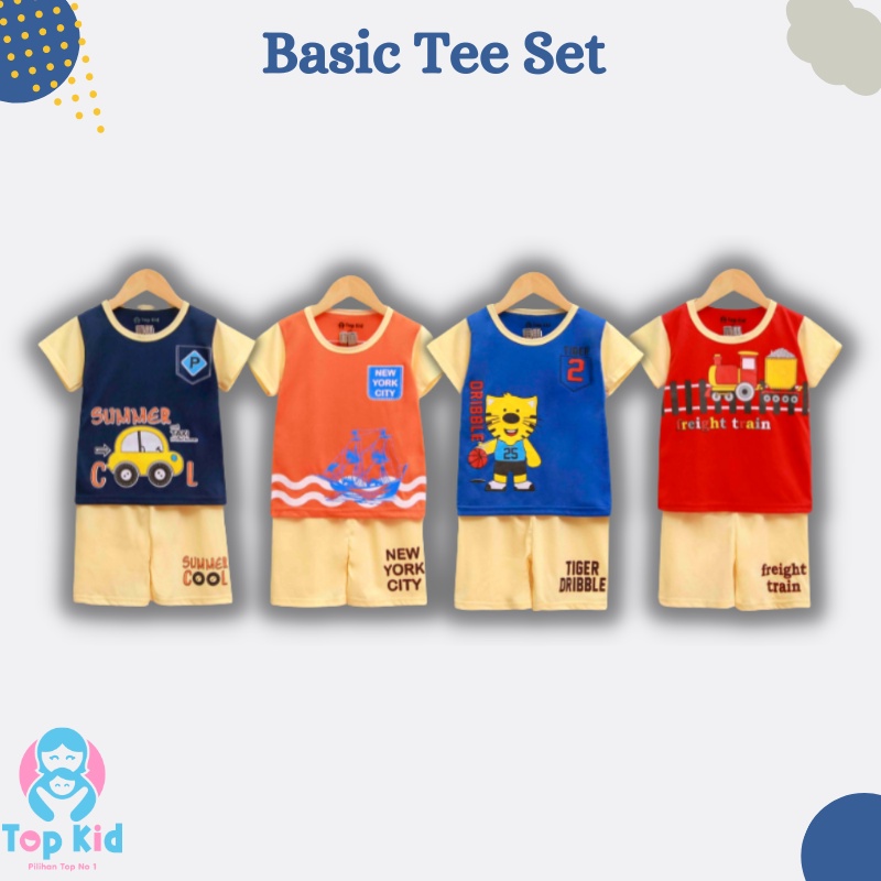 Top Kid Setelan Baju Anak Laki-Laki 2-9 Tahun 052