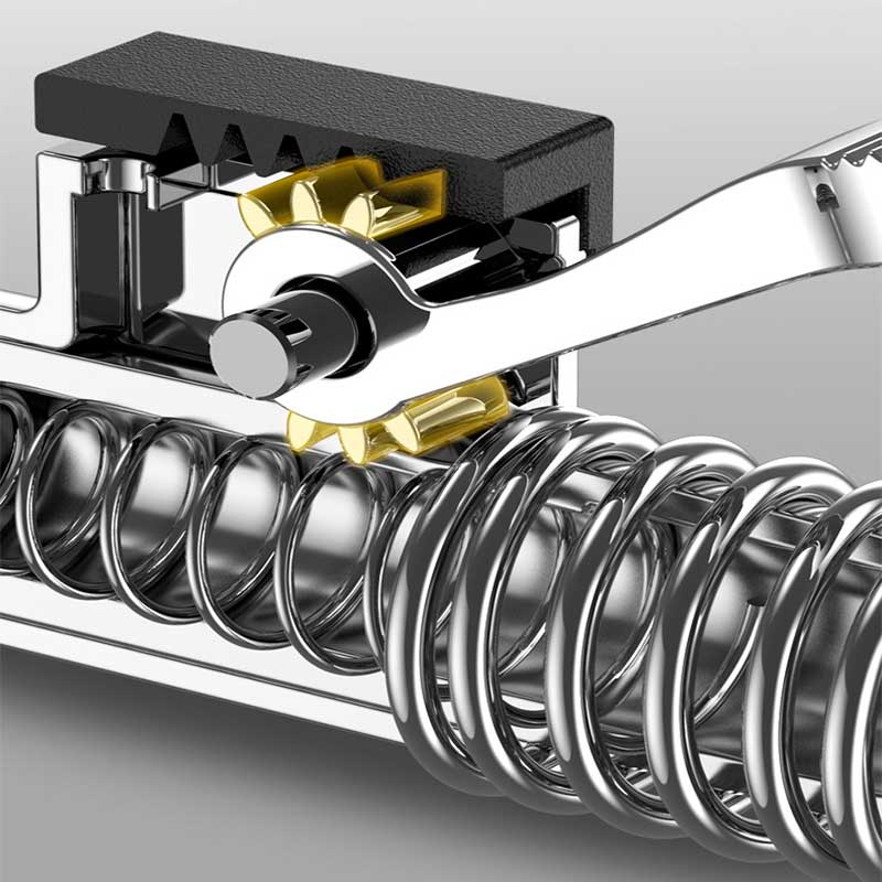 Alat Pengisian Minyak Tekanan Tinggi Dengan Penjepit Nozzle Datar Self-locking Non Bocor