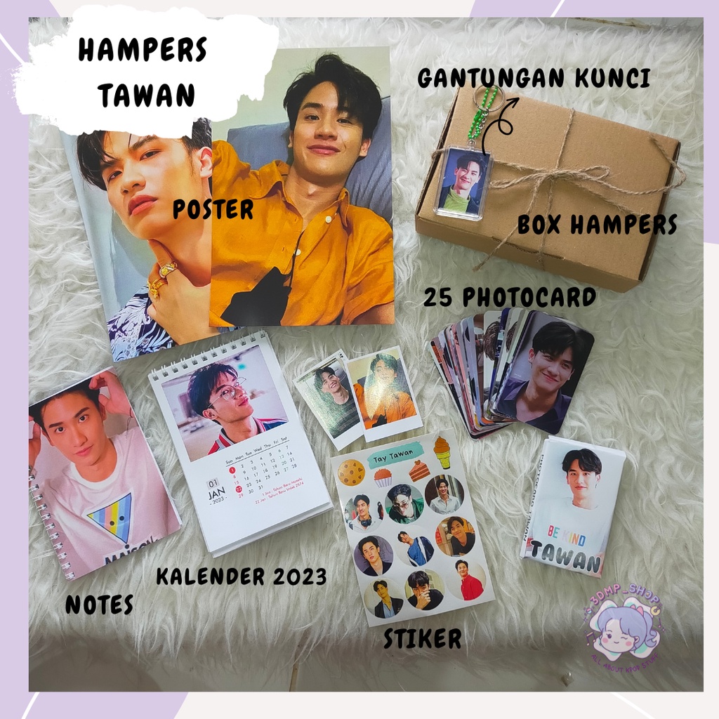 Hampers aktor thailand bible build bright win jeff satur dew chimon gun nanon