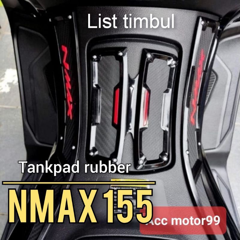 Tankpad karet yamaha nmax 2020 2021 2022 2023 list timbul