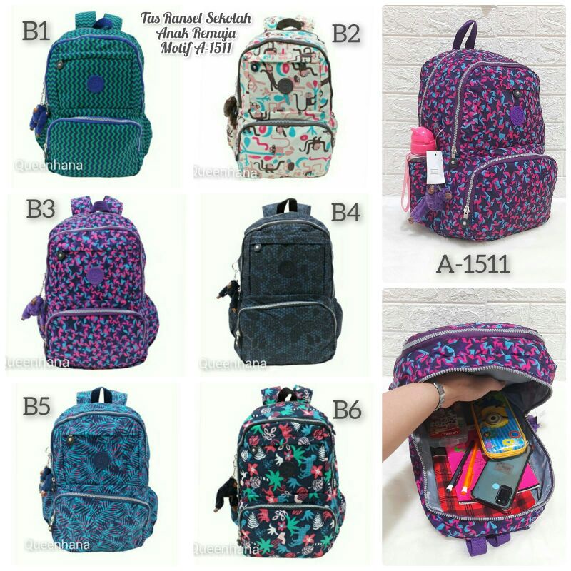 Tas Ransel Sekolah Tas Ransel Motif Tas Ransel Anak Remaja Tas Anak Motif Tas Import