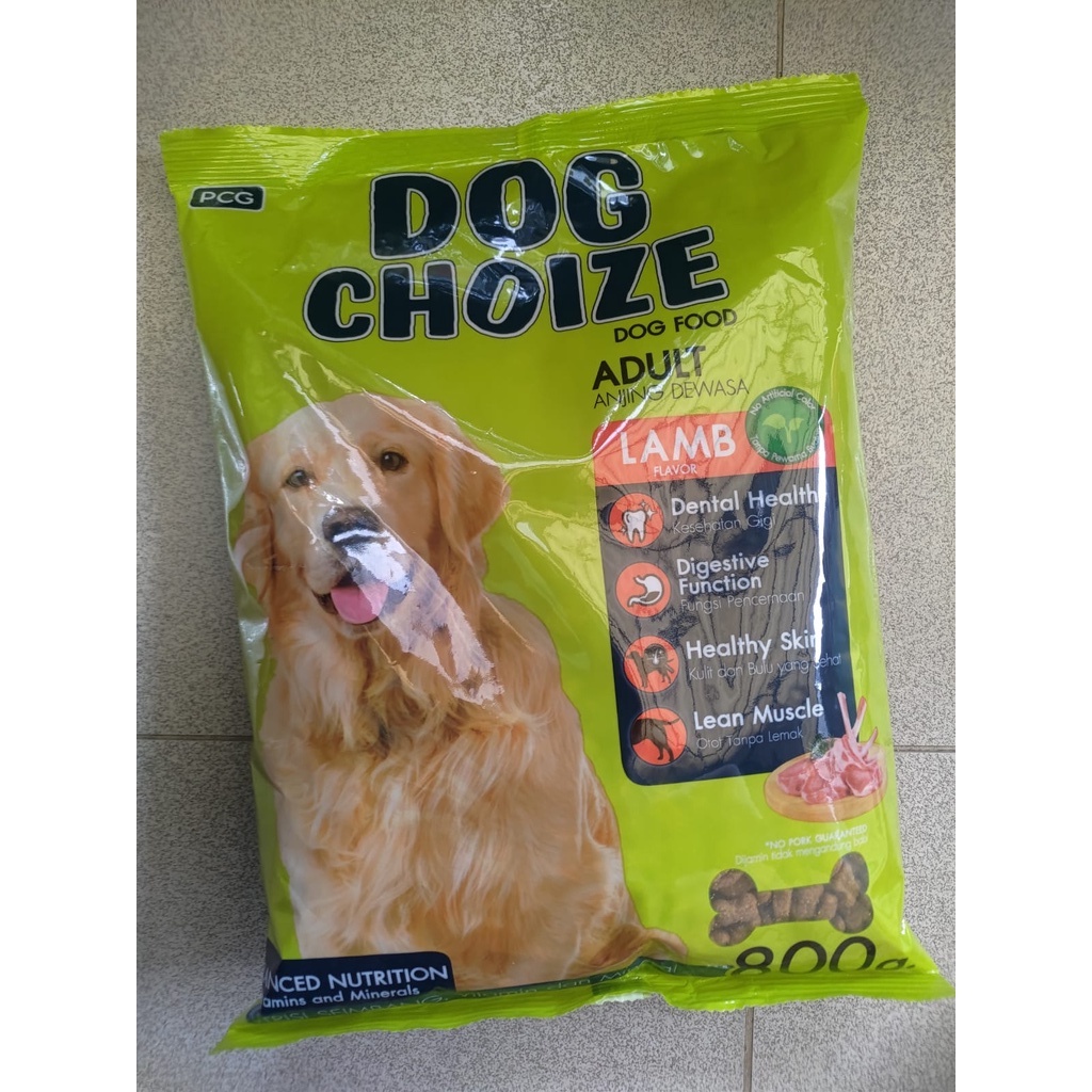 Dog Choize Lamb Adult Dog Food Repack 800gr