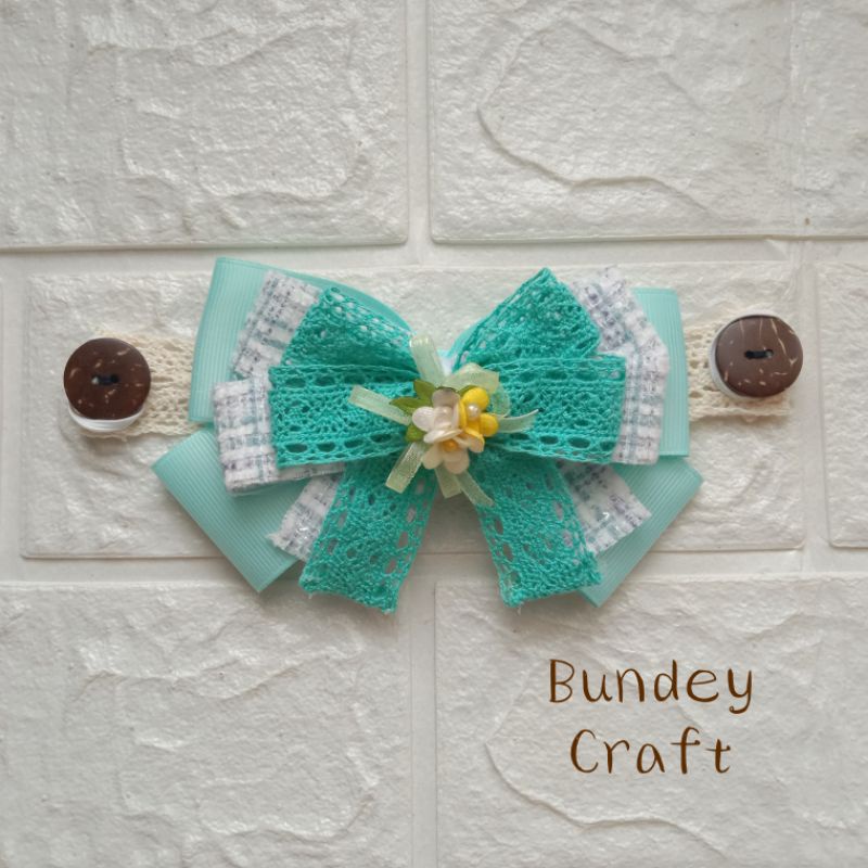 Konektor Hijab Rajut / Konektor Hijab Renda / Konektor Hijab Pita