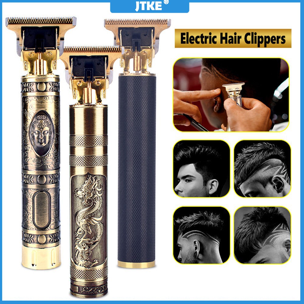 [BISA COD] Alat Cukur Rambut Elektrik / Professional Hair Trimmer Budha Mesin Clipper Rambut Men Care Beauty