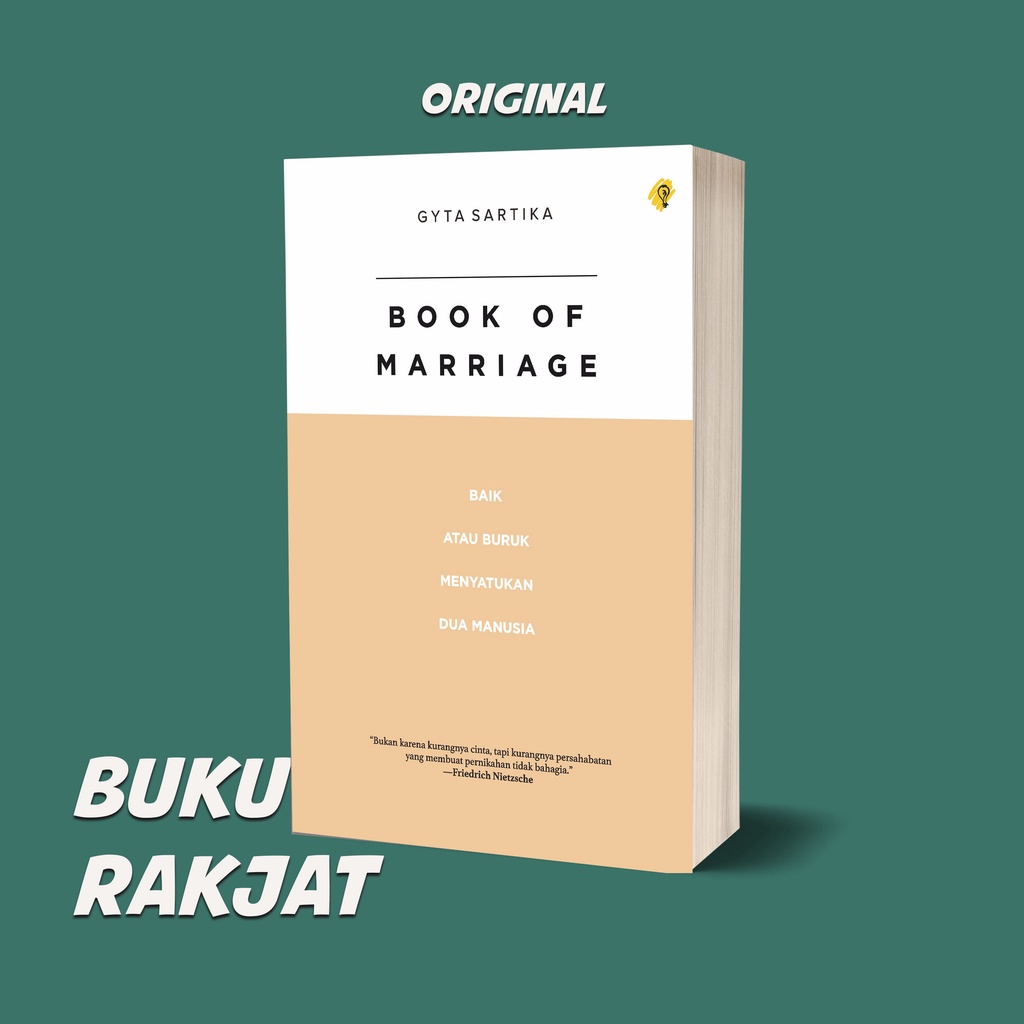 Buku Book Of Marriage