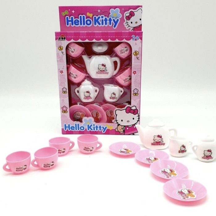 Mainan Anak Teko Cangkir Set Kitchen Set Alat Dapur Cooking
