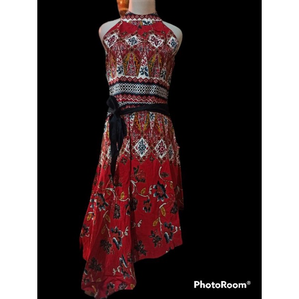 dress batik cny i one