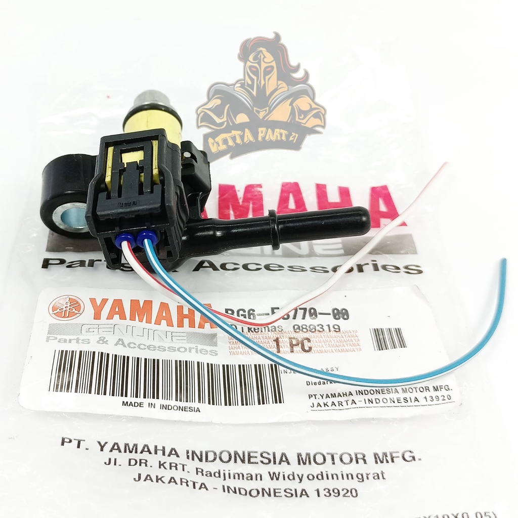 INJEKTOR RACING YAMAHA 12 HOLE KUALITAS ASLI ORIGINAL YAMAHA YGP PRESISI SEMPROTAN JADI LANCAR TARIKAN JADI LEBIH ENTENG DAN DIJAMIN AWET VIXION NEW TRAIL WR 155 MX NEW NMAX AEROX MIO M3 SOUL GT 125 FINO 125