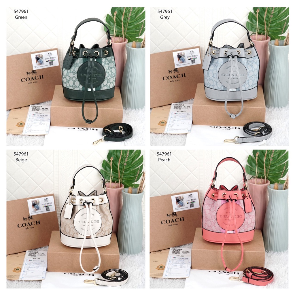 Coa Mini Dumpsey Bucket Bag 547961