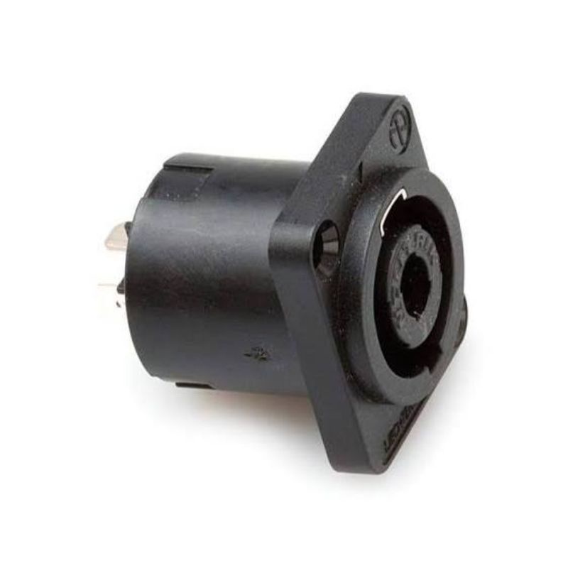 jack chasis Speakon Neutrik NL4MP original jack casis speakon soket speakon 4 pin original