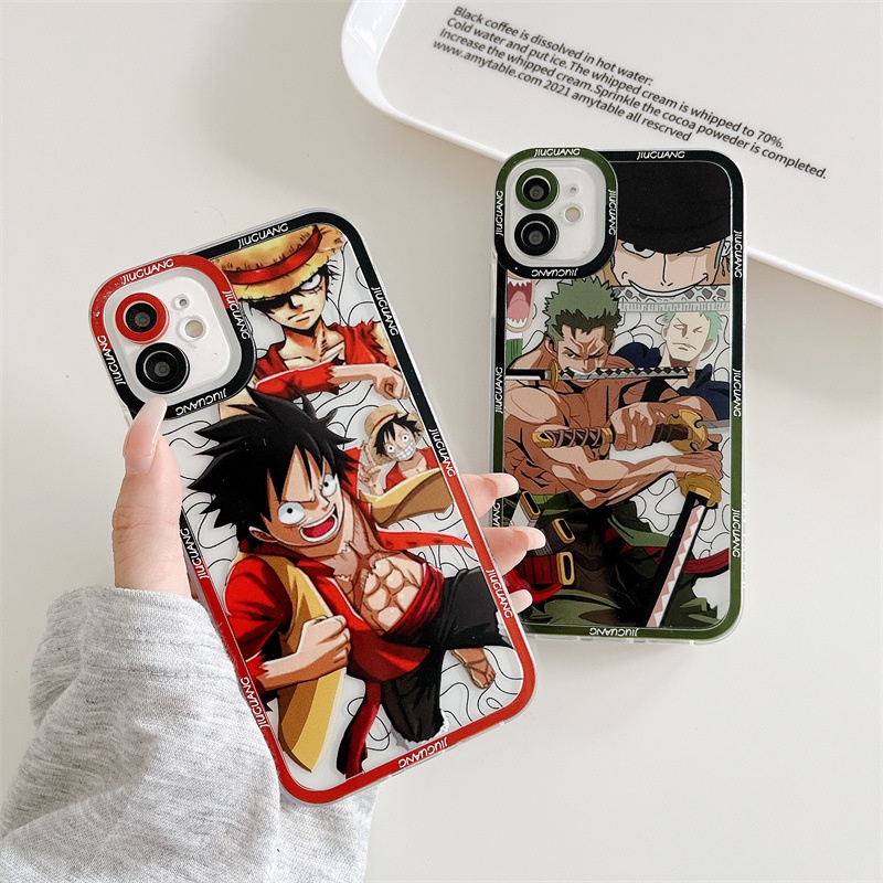 Soft Case Casing Ponsel Pola Anime One Piece Cocok untuk INFINIX SMART 5 6 HOT 8 9 10 10S 9PLAY NOTE 11 PRO 11S SPARK 6 GO