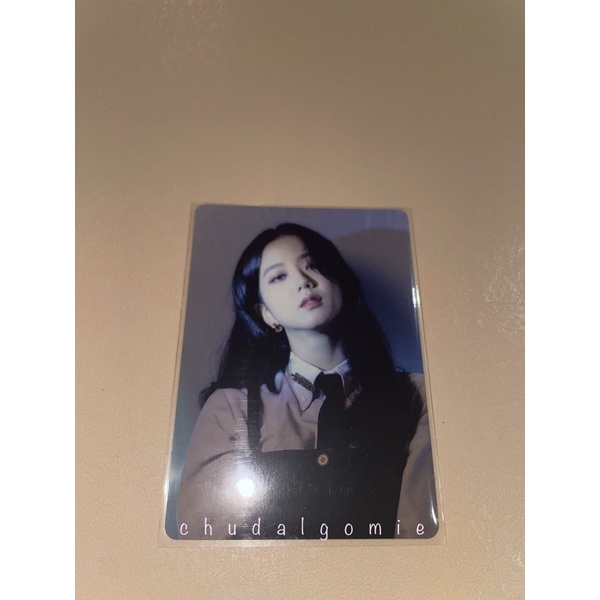 Blackpink Jisoo Japan Jp The Album Photocard Rare Limited