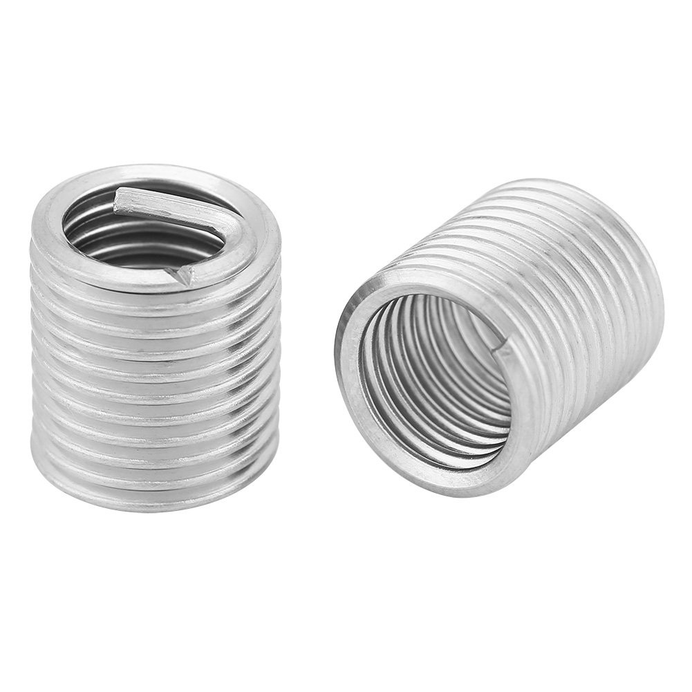 50PCS Recoil M6 Threaded Inserts M6 1.0 2.5D / Thread Repair Insert Kit / Helicoil M6