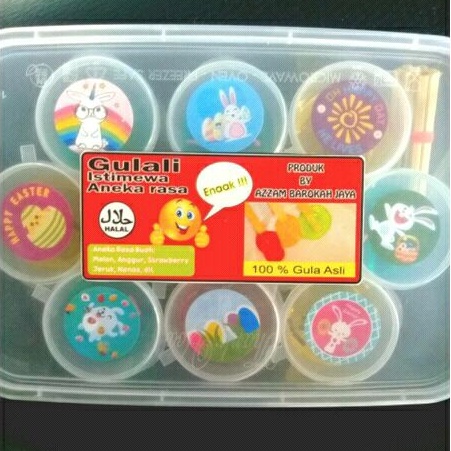 Cahayadstore Gulali Jadul Aneka Rasa Buah 100% Gula Asli