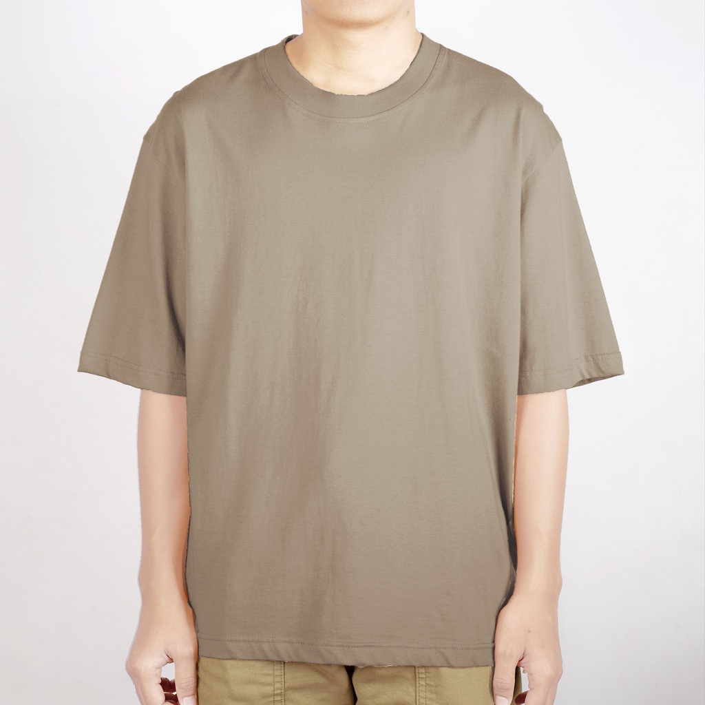 OVERSIZE TEES KHAKI