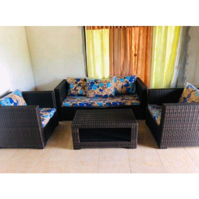 Sofa Rotan Sintetis 311 Minimalis
