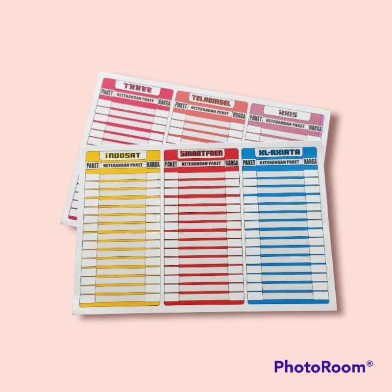 

DAFTAR HARGA KUOTA KOSONGAN - DAFTAR HARGA KUOTA CUSTOM - DAFTAR HARGA KUOTA