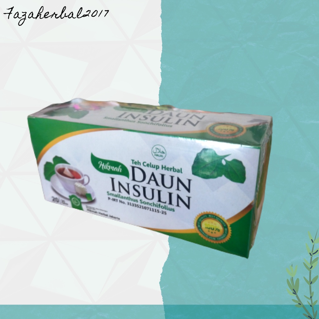 Teh Celup Herbal Daun Insulin