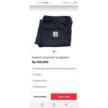carhartt carpenter pants second