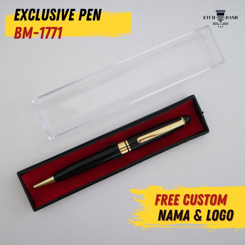 

Pulpen Eksklusif Free Custom Nama Dan Logo | Pulpen Stylus Promosi | Pulpen Custom - Exclusive Pen BM-1771