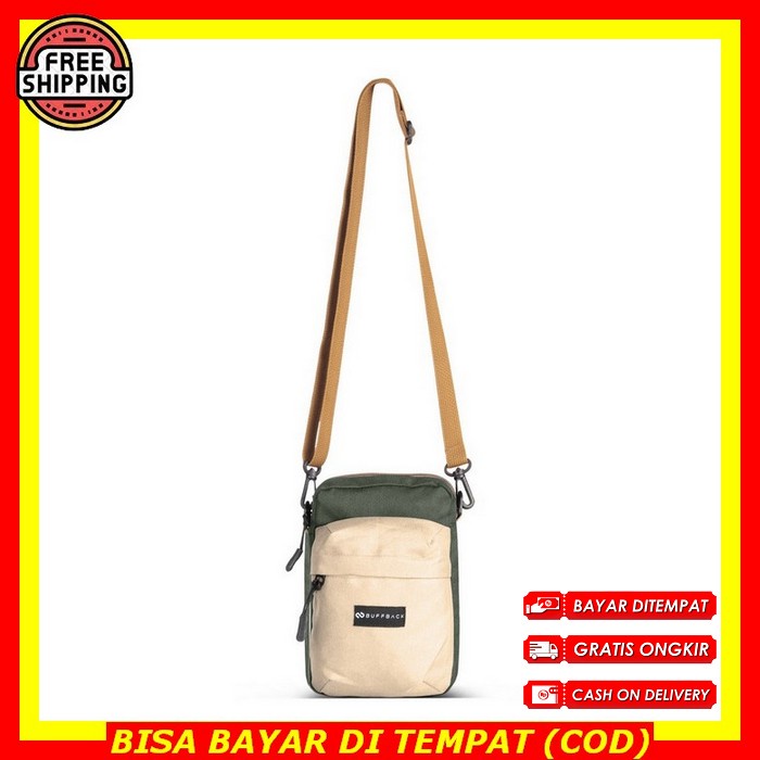 Tas Selempang Pria Distro Anti Air Keren Branded Terbaru Sling Bag Canvas Original Ori Kecil Besar I