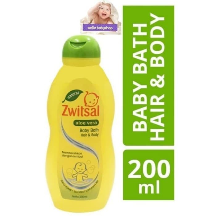 

Zwitsal Baby Bath Natural Hair & Body 200Ml BOTOL