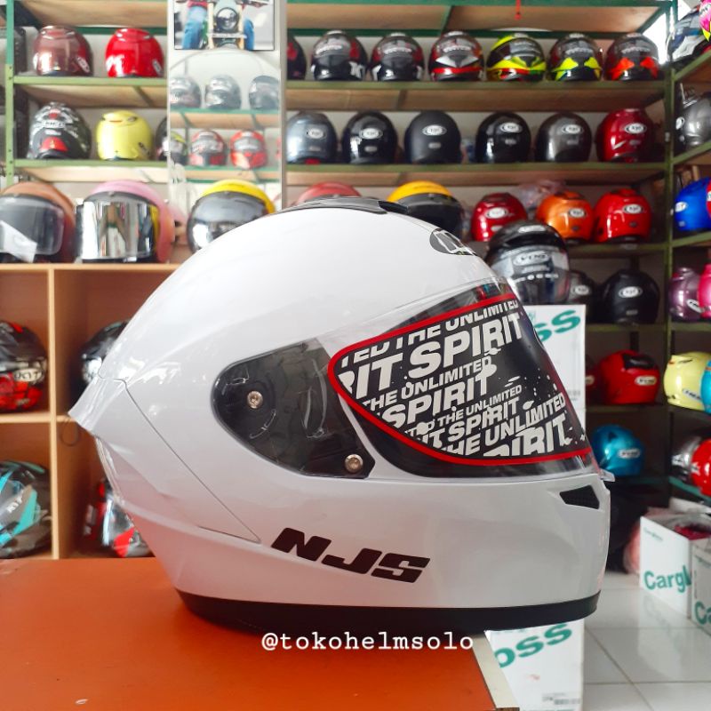 NJS ZX1 Solid White Glossy