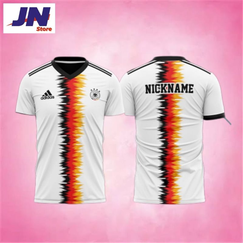BAJU KAOS JERSEY BOLA TIMNAS JERMAN V2 V3 V4 TERBARU 2022 2023