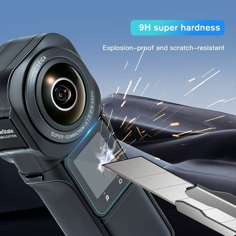 Pelindung Layar Tempered Glass HD Bening Anti Gores Untuk Insta 360 ONE RS