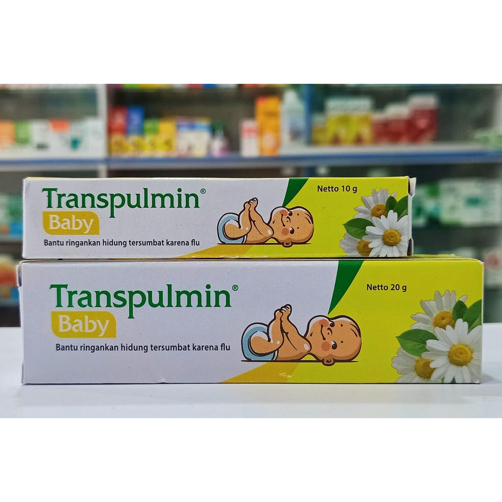 Transpulmin Baby 10 g dan 20 g Batuk Pilek Bayi