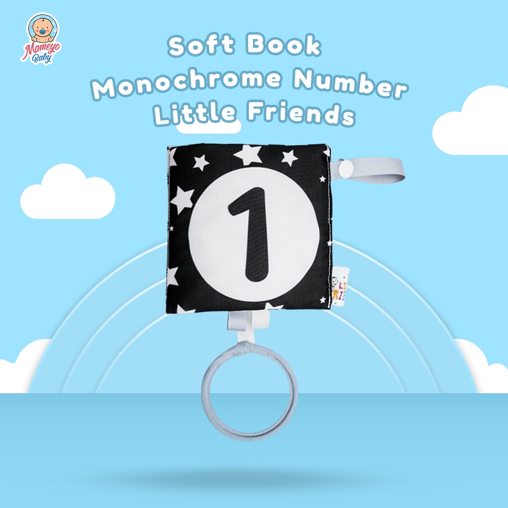 Soft Book Monochrome Number -Little Friends- LFS1031