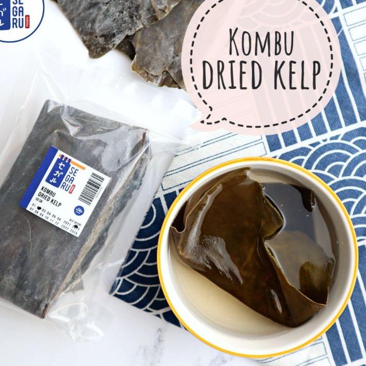 

Super Laris--Kombu / Konbu / Dried Kelp Dashi / Rumput Laut Kering 50 gr