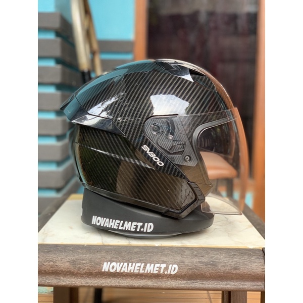 RSV SV300 CARBON GRAPHIC SIZE M HELM SECOND MURAH BERKUALITAS NOVAHELMET.ID
