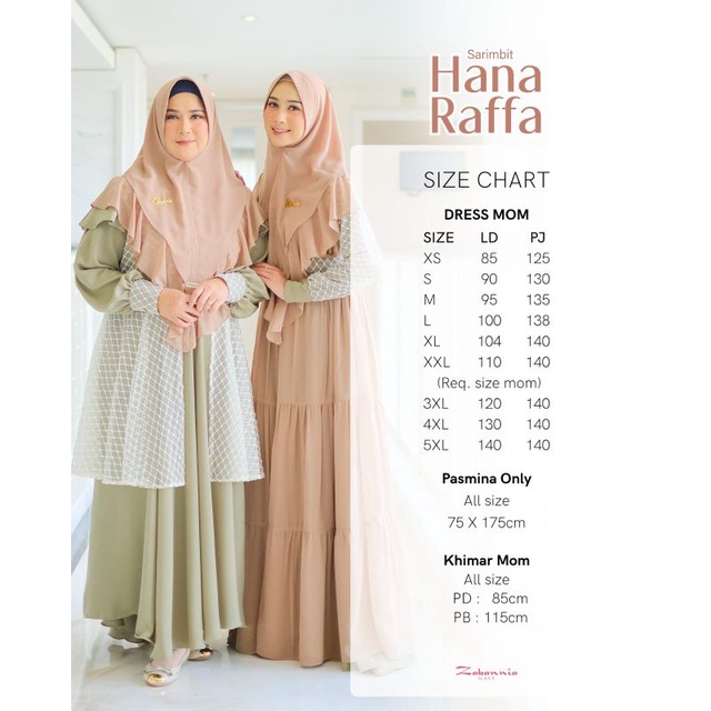 GAMIS KODE 1 SARiMBIT HANNA RAFFA  BY ZABANNIA