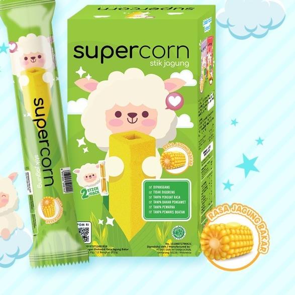 

DS2D❁ SUPERCORN STICK BOX JAGUNG RASA CHICKEN CHEESE ROASTED CORN Bagus Dipakai