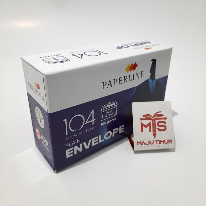 

Aman Amplop Putih Paperline No.104 / Kecil Limited